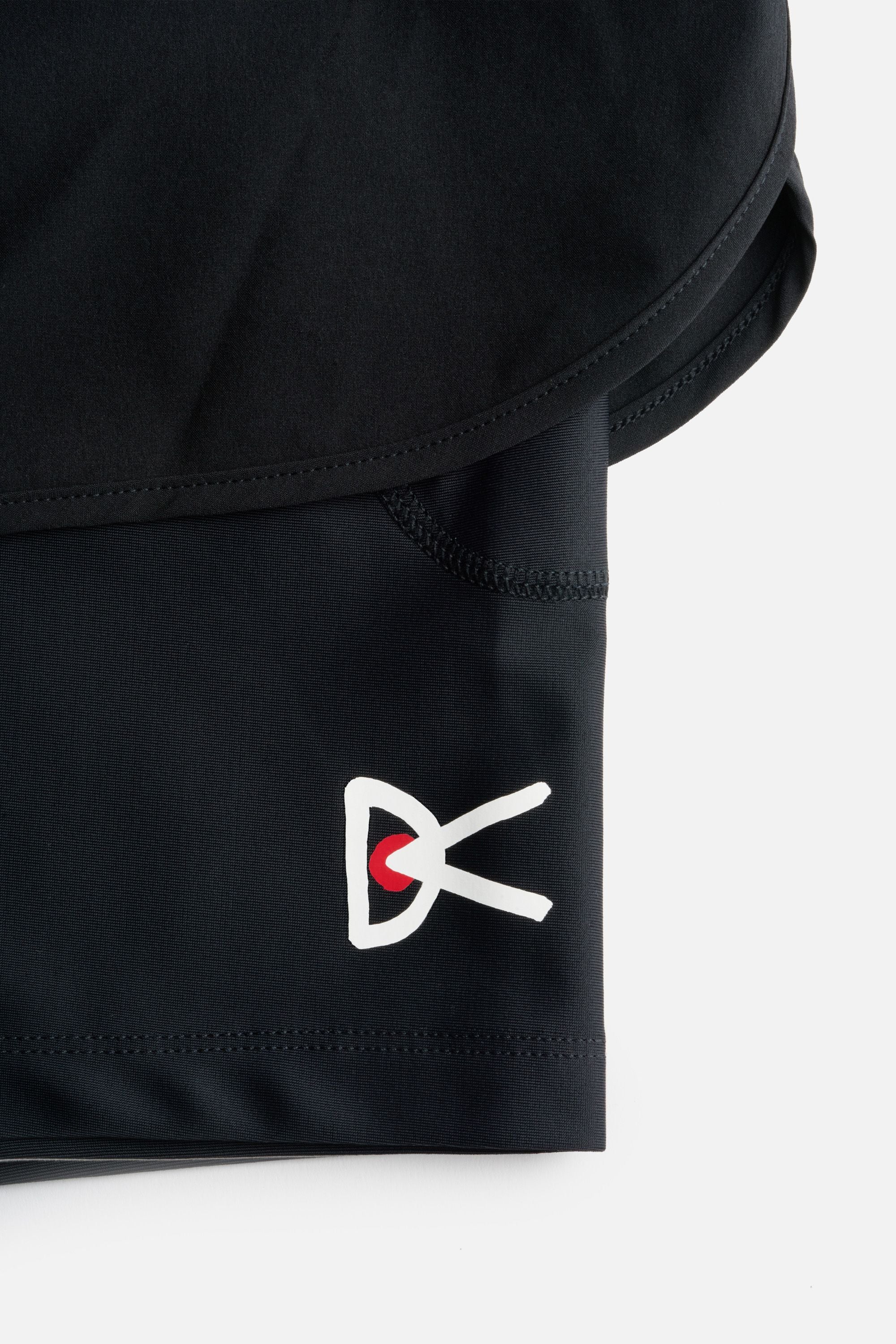 Layered Trail Shorts, Black - Image 4